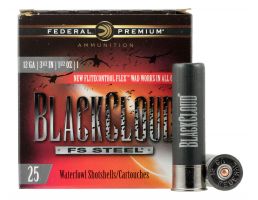 Federal Black Cloud FS Steel 3.5" 12 Gauge Ammo 1, 25/box - PWBX134 1
