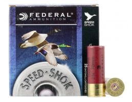 Federal Speed-Shok 2.75" 12 Gauge Ammo 4, 25/box - WF145 4