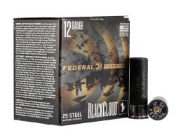 Federal Black Cloud FS Steel 3" 12 Gauge Ammo 2, 25/box - PWBXI142 2