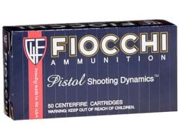 Fiocchi Shooting Dynamics 125 gr Semi-Jacketed Soft Point .357 Mag Ammo, 50/box - 357C