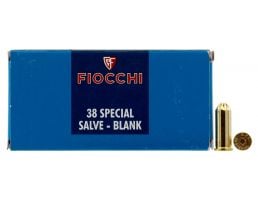 Fiocchi .38 Spl Blank Ammo, 50/box - 38BLANK