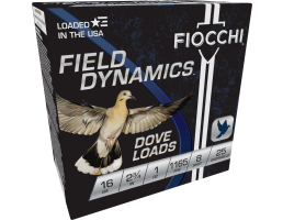 Fiocchi Shooting Dynamics Dove Loads 2.75" 16 Gauge Ammo, 25 Rounds - 16GT8