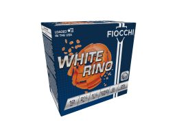 Fiocchi White Rino 12 Gauge 2.75" Shotshell Ammo, 250rds - 12WRNO8