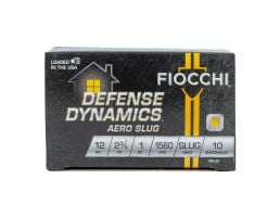 Fiocchi Exacta Aero Slugs 2.75" 12 Gauge Ammo, 10 Rounds - 12SLUG