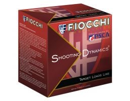 Fiocchi Shooting Dynamics Light Dynamic 2.75" 12 Gauge Ammo, 25 Rounds - 12SD18L75