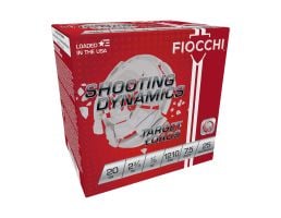 Fiocchi Shooting Dynamics Clay Target 2.75" 20 Gauge Ammo, 25 Rounds - 20SD75