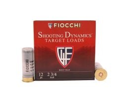 Fiocchi Shooting Dynamics 2.75" 12 Gauge Ammo, 250 Rounds - 12SD249