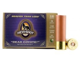 Hevi-Shot Dead Coyote 3" 12 Gauge Ammo 00 Buck, 10/box - 42213