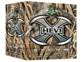 Hevi-Shot Hevi-X Mossy Oak Shadow Grass Blades 3" 20 Gauge Ammo 6, 25 Rounds - 52366