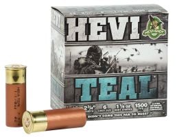 HEVI-Shot HEVI-Teal 12 Gauge Shotgun Shells 2.75 #6 25rds