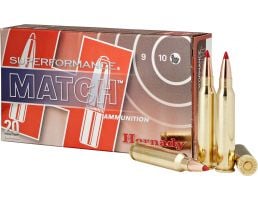 Hornady Superformance Match 73 gr ELD-Match .223 Rem Ammo, 20/box - 80259
