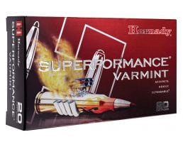 Hornady Superformance Varmint 24 gr NTX .204 Ruger Ammo, 20/box - 83209