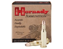 Hornady Custom 45 gr Hollow Point Match .218 Bee Ammo, 25/box - 8307