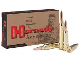 Hornady Custom 140 gr SP Interlock .264 Win Mag Ammo, 20/box - 8154