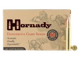 Hornady Dangerous Game 480 gr DGX Bonded .450 Rigby Ammo, 20/box - 82664