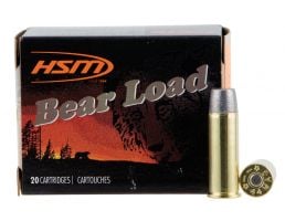 HSM Ammunition Bear Load 305 gr Hard Lead Wide Flat Nose - Gas Check .44 Mag Ammo, 20/box - HSM-44M-15-N-20