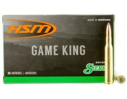 HSM Ammunition Game King 150 gr Spitzer Boat Tail .270 Win Ammo, 20/box - HSM-270-13-N