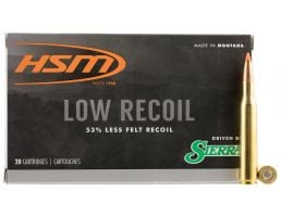 HSM Ammunition Low Recoil 130 gr .270 Win Ammo, 20/box - HSM-270-14-N