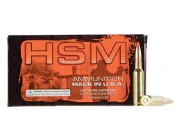 HSM Ammunition Low Recoil 140 gr 6.5 Crd Ammo, 20/box - 65CRD2N