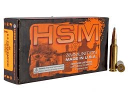 HSM Ammunition 140 gr Soft Point 6.5 Crd Ammo, 20/box - 65CREEDMOOR5N