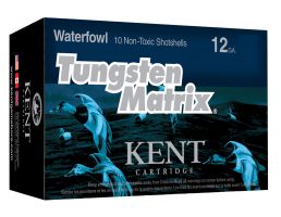 Kent Cartridge Tungsten Matrix 2.75" 12 Gauge Ammo 3, 10/box - C122NT363