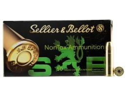 Sellier & Bellot 158 gr Total Full Metal Jacket .38 Spl Ammo, 50/box - SB38NT
