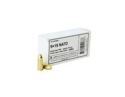 Sellier & Bellot 124 gr Full Metal Jacket 9mm Ammo, 50/box - SB9NATO