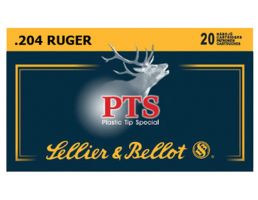 Sellier & Bellot 32 gr Plastic Tip Special .204 Ruger Ammo | SB204A
