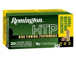 Remington HTP 9mm Ammo +P 115 gr JHP, 20rds - RTP9MM6A