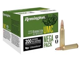 Remington UMC 45 gr Jacketed Hollow Point .223 Rem Ammo, 200/box - L223R7A