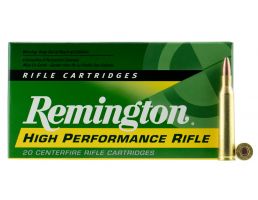 Remington High Performance 50 gr Pointed Soft Point .220 Swift Ammo, 20/box - R220S1