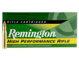 Remington High Performance 50 gr Pointed Soft Point .222 Rem Ammo, 20/box - R222R1