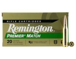 Remington Premier 140 gr Barnes Open Tip Match Boat Tail .260 Rem Ammo, 20/box - RM260R