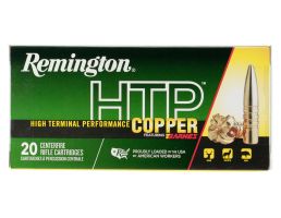 Remington HTP Copper 120 gr Barnes TSX Boat Tail 6.5 Crd Ammo, 20/box - HTP65CR