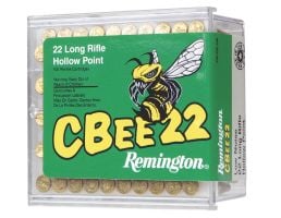 Remington CBEE 22 33 gr Plated Truncated Cone HP .22lr Ammo, 100/box - CB22L100