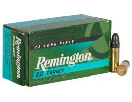 Remington 22 Target 40 gr Round Nose .22lr Ammo, 100/box - 6122