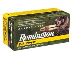 Remington 22 Viper 36 gr Truncated Cone Solid .22lr Ammo, 50/box - 1922