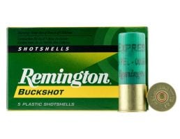 Remington Express 2.75" 12 Gauge Ammo 000 Buck, 5/box - 12B000