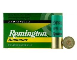 Remington Express 2.75" 12 Gauge Ammo 00 Buck, 5/box - 12B00