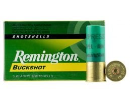 Remington Express 2.75" 12 Gauge Ammo 0 Buck, 5/box - 12B0