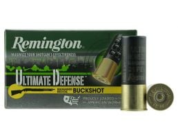 Remington Ultimate Defense 2.75" 12 Gauge Ammo 4 Buck, 5/box - 12BRR4HD