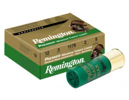 Remington Premier High-Velocity Magnum Copper-Plated Turkey 3.5" 12 Gauge Ammo 4, 10/box - PHV1235M4