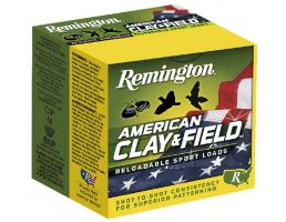 Remington American Clay & Field Sport 2.75" 12 Gauge Ammo 8, 25/box - HT12L8