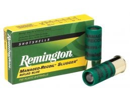 Remington Slugger Managed Recoil 2.75" 12 Gauge Ammo, 5/box - RL12RS