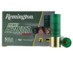 Remington Premier Expander 3" 12 Gauge Ammo, 5/box - PRX12M