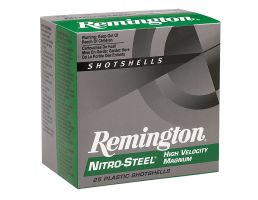 Remington Nitro Steel 2.75" 12 Gauge Ammo 2, 25/box - NS12HVS2