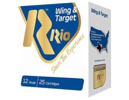 RIO Wing and Target 2.75" 12 Gauge Ammo 7-1/2, 25 Rounds - WT2875
