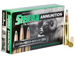 Sierra GameChanger 140 gr Tipped GameKing .270 Win Ammo, 20/box - A444003
