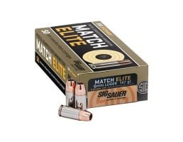 Sig Sauer Match Elite V-Crown 9mm Ammo 147 Gr JHP, 50rds