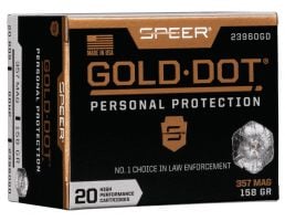 Speer Gold Dot 158 gr Hollow Point .357 Mag Ammo, 20/box - 23960GD